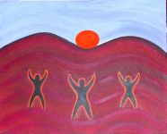 Life Held Sacred in Acrylic Paintings at Healing SpiritScapes