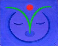 In the Singinge Silence We Grow I in Acrylic Paintings at Healing SpiritScapes