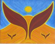 Sunrise in Acrylic Paintings at Healing SpiritScapes