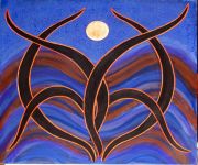 MoonDance in Acrylic Paintings at Healing SpiritScapes